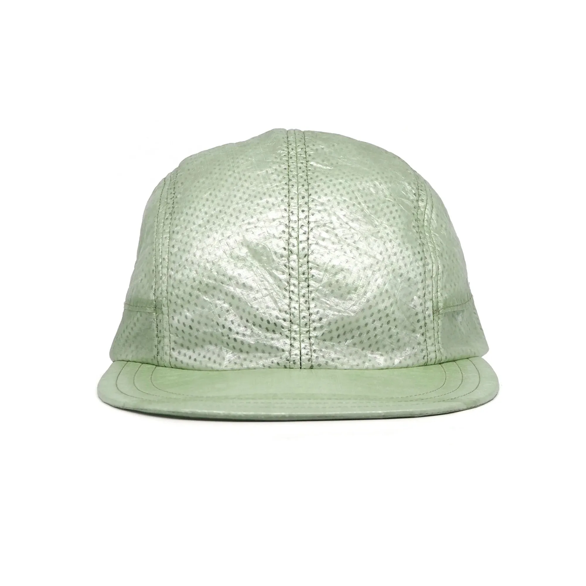 4 Panel Long Bill Cap - Green