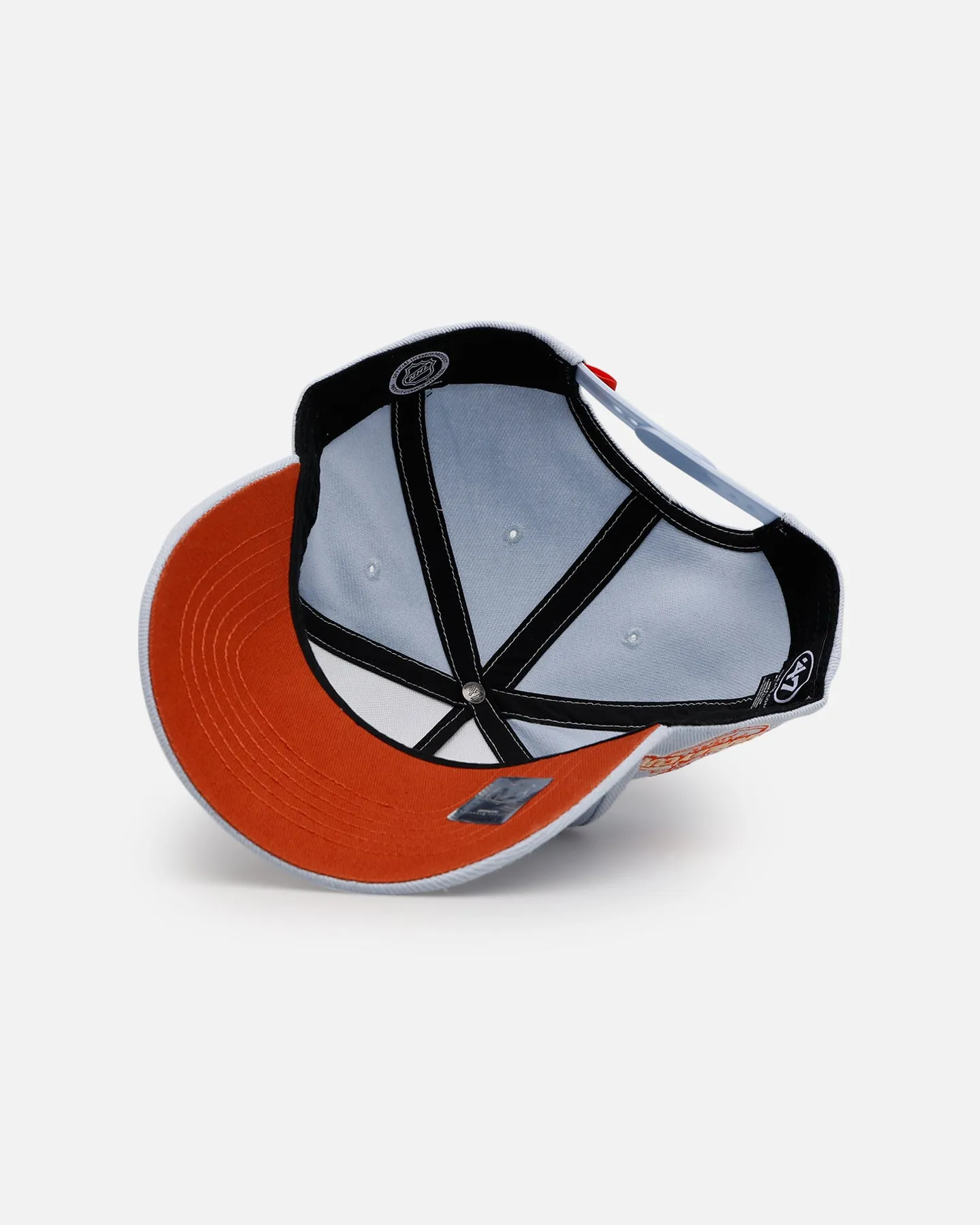 47 Brand Anaheim Ducks 'Overstitch' 47 Offside Snapback Light Blue