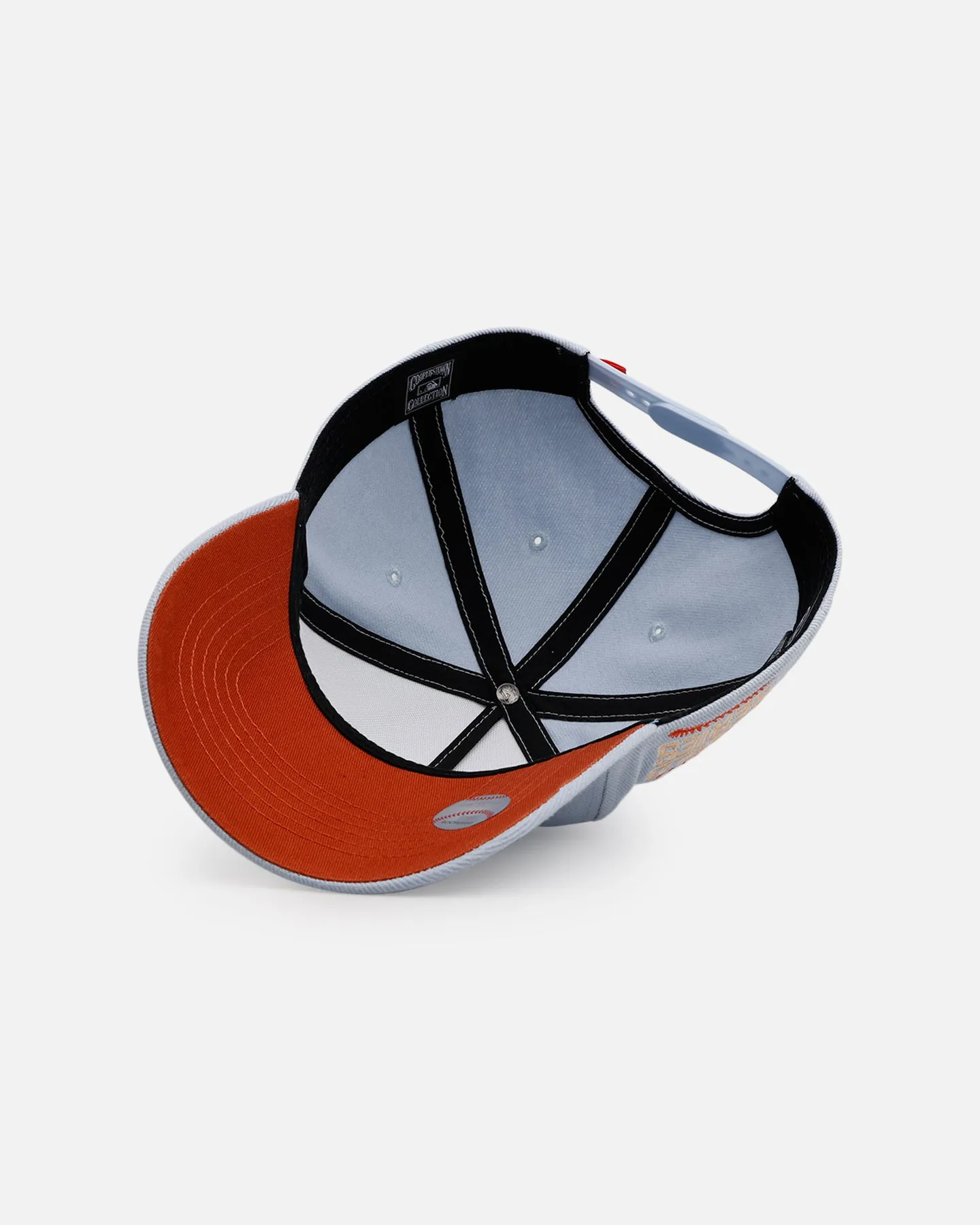 47 Brand Chicago Cubs 'Overstitch' 47 Offside Snapback Light Blue