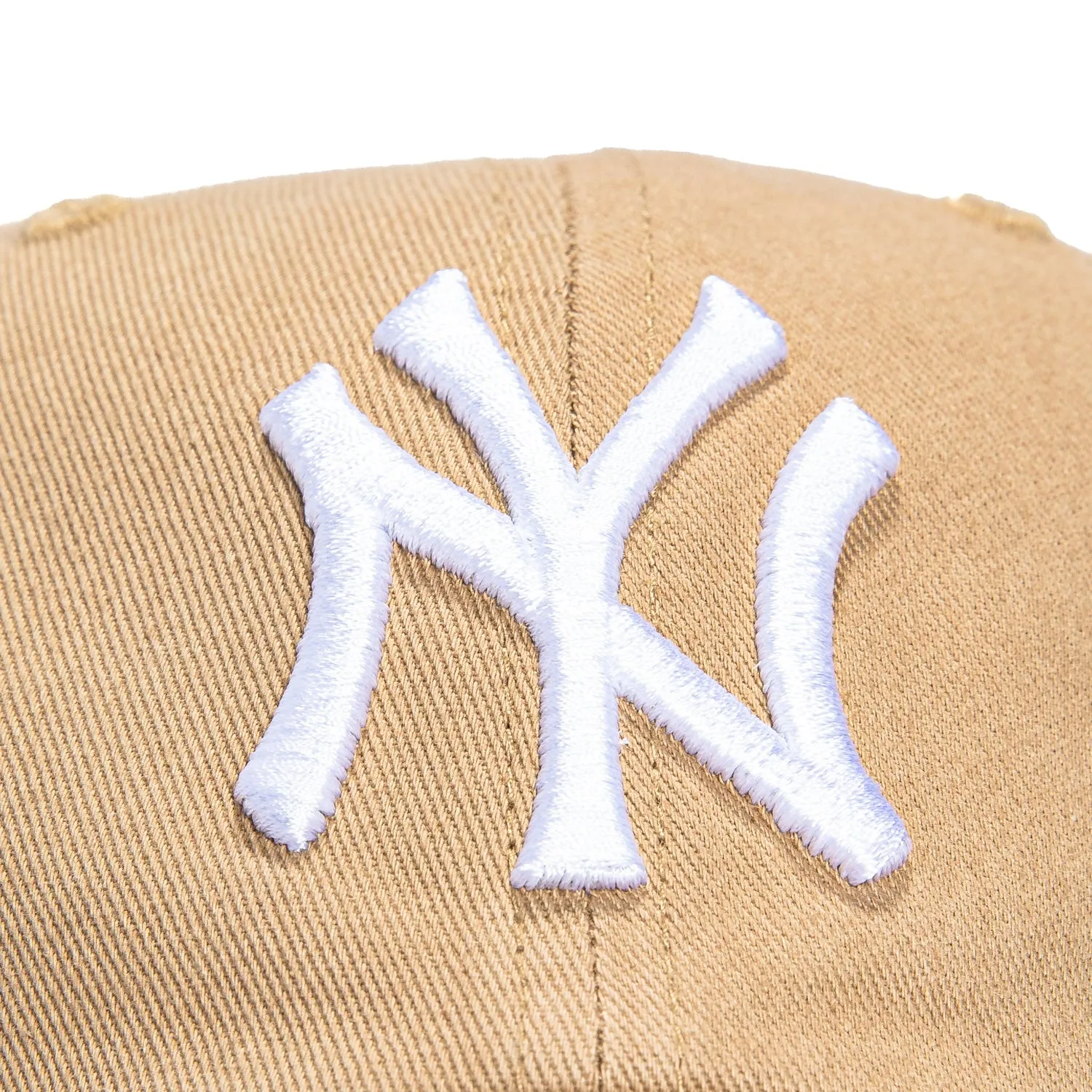 47 Brand Cleanup New York Yankees Adjustable Hat - Khaki, White