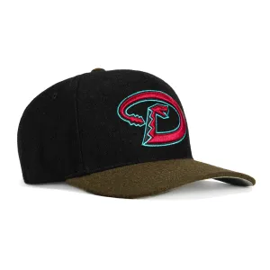 47 Brand Hitch Arizona Diamondbacks Snapback D Hat - Black. Olive