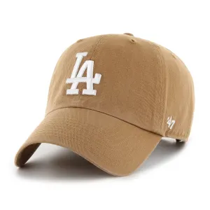 47 Brand Los Angeles Dodgers Cleanup Adjustable Hat - Brown, White