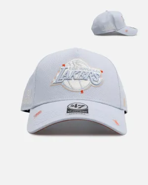 47 Brand Los Angeles Lakers 'Overstitch' 47 Offside Snapback Light Blue