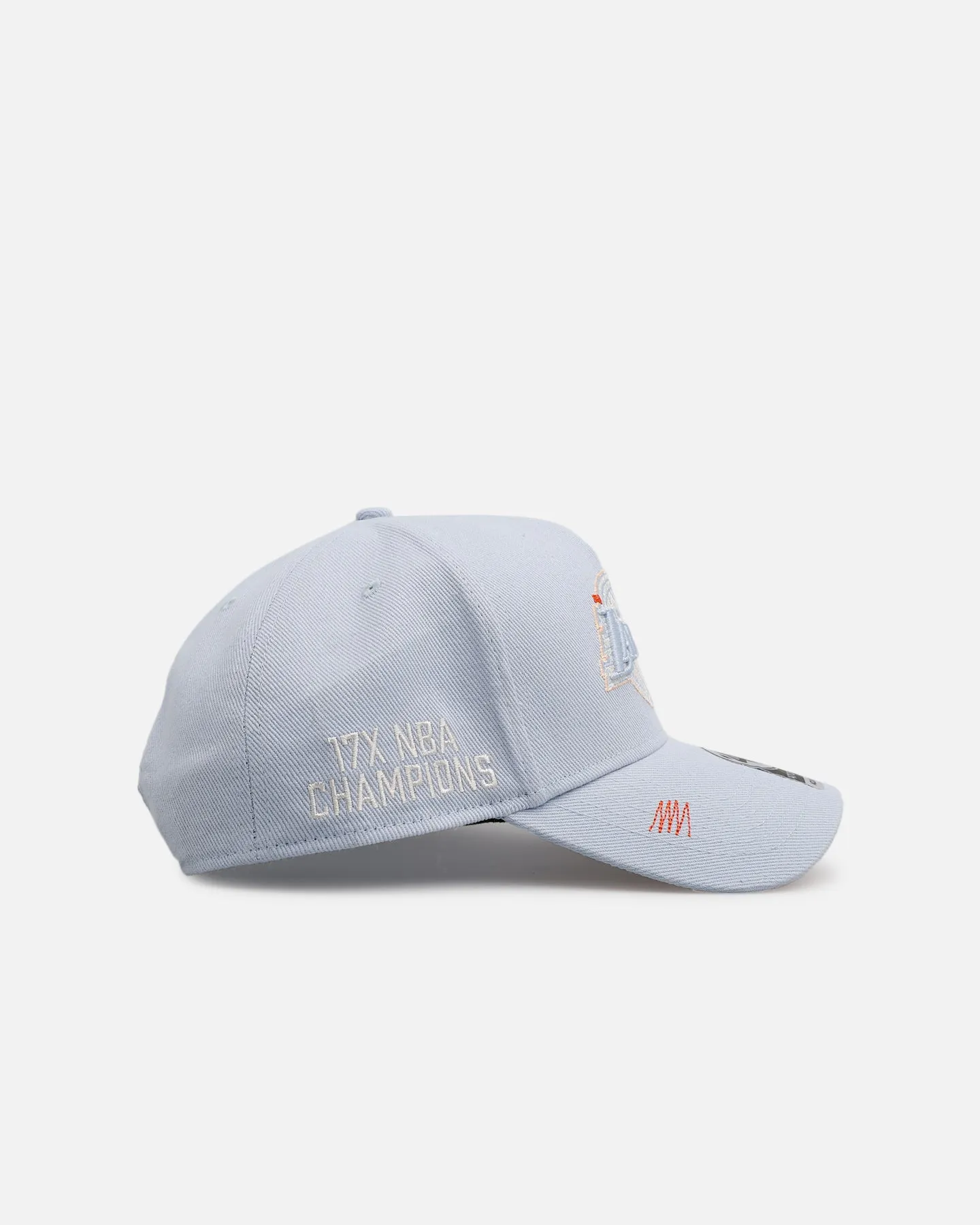 47 Brand Los Angeles Lakers 'Overstitch' 47 Offside Snapback Light Blue