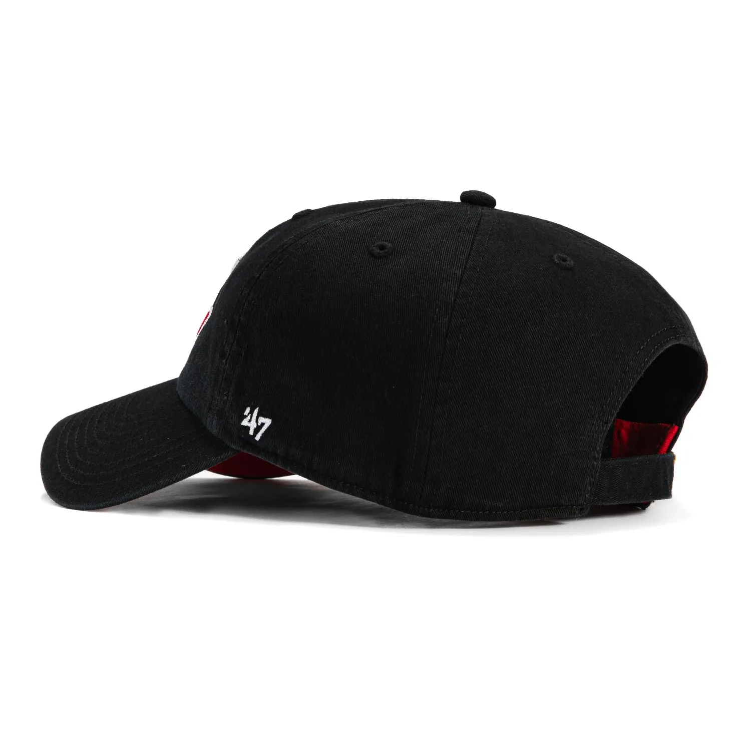 47 Brand New York Yankees Icon Heart Cleanup Adjustable Hat - Black
