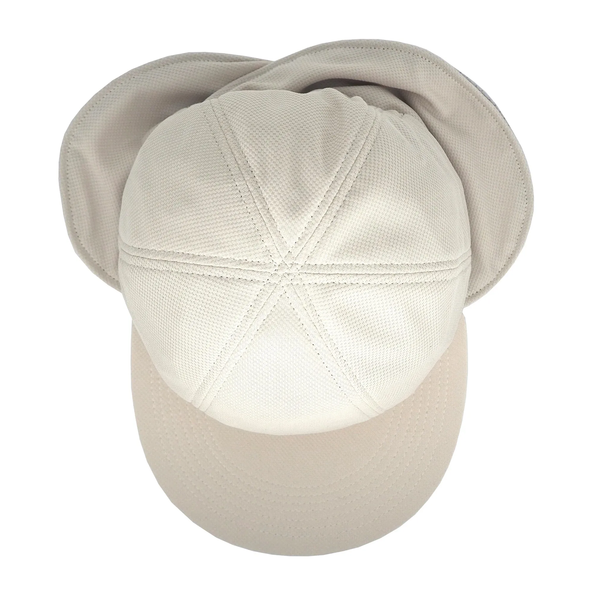 6 Panel Lily Pad Cap - Beige
