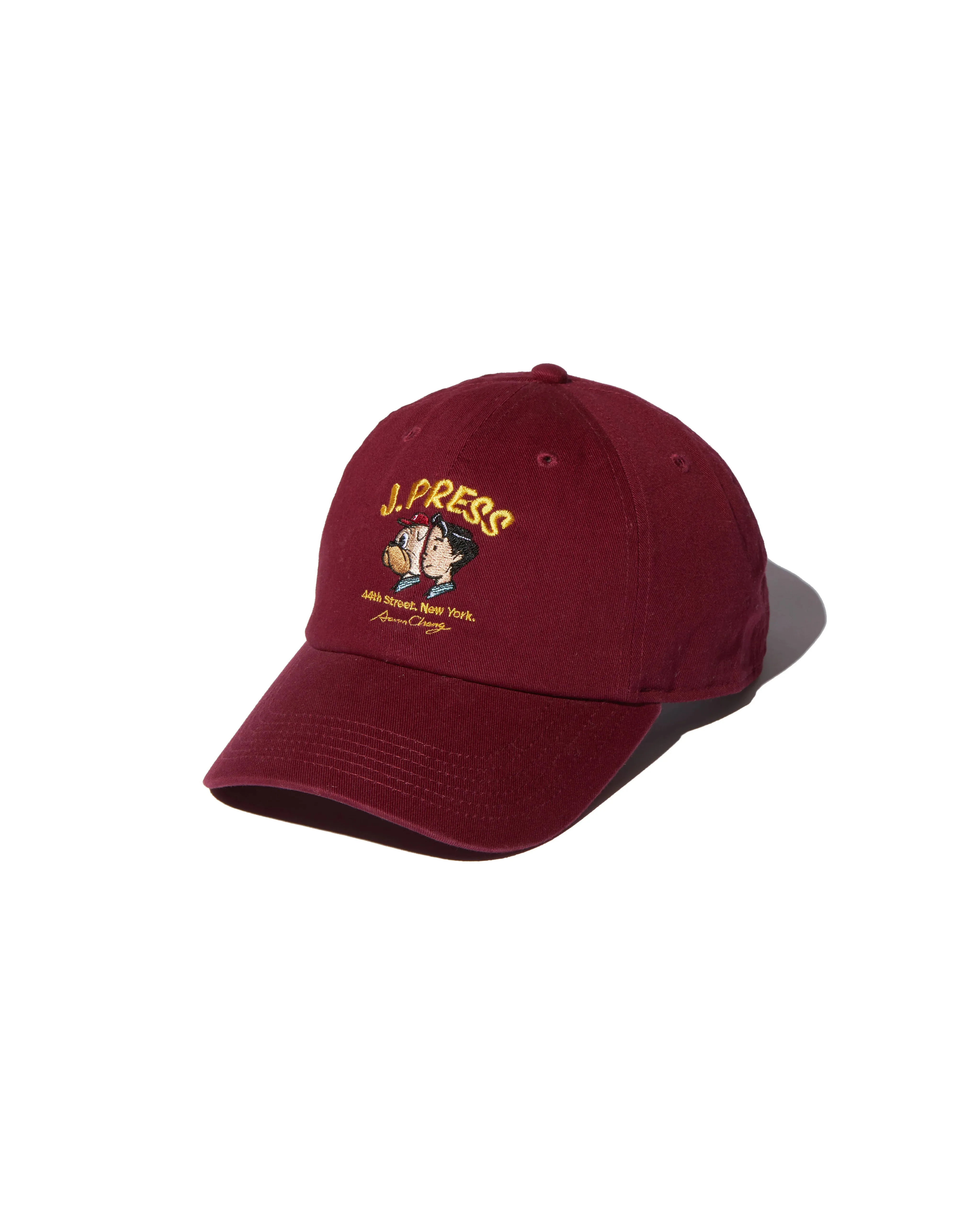 AARON CHANG "IVY BOY" BASEBALL CAP - BURGUNDY