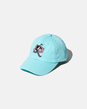 AARON CHANG RUNNING" IVY BOY" BASEBALL CAP - TURQUOISE