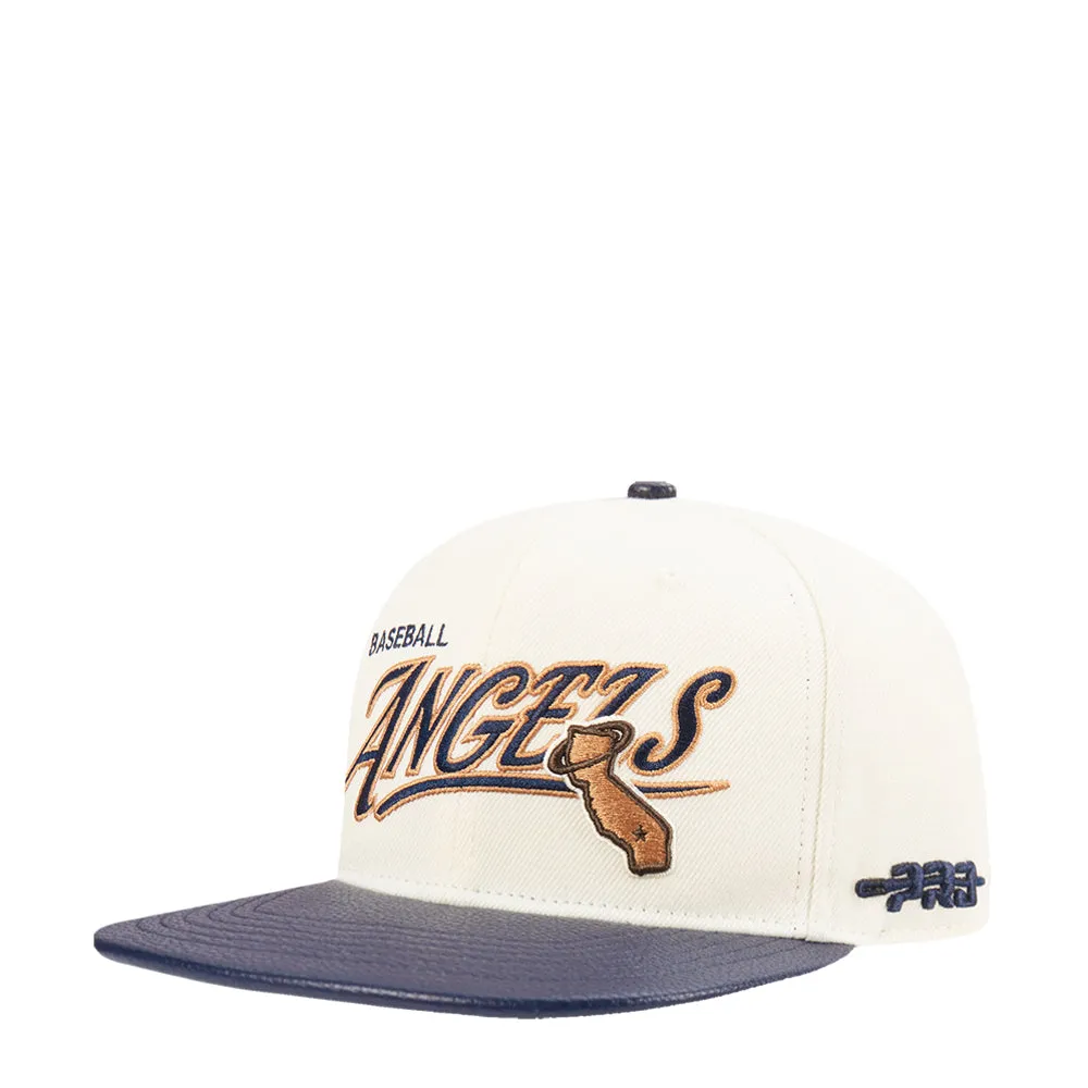 Angels Topper 2-Tone Wordmark Strapback