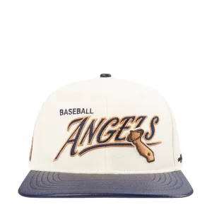 Angels Topper 2-Tone Wordmark Strapback