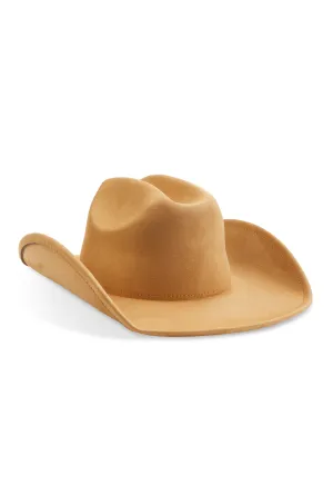 Basic Faux Suede Cowboy Hat
