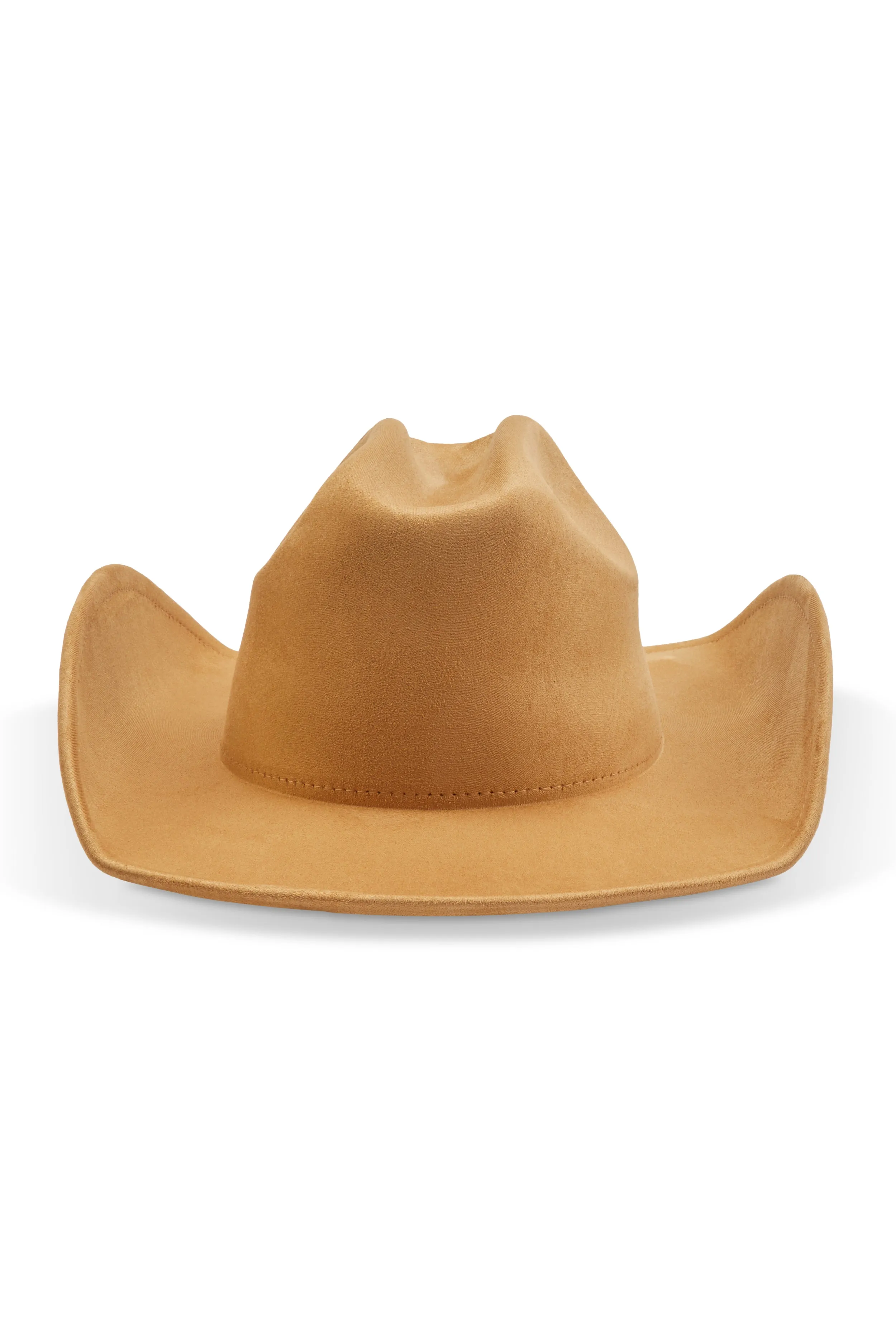 Basic Faux Suede Cowboy Hat