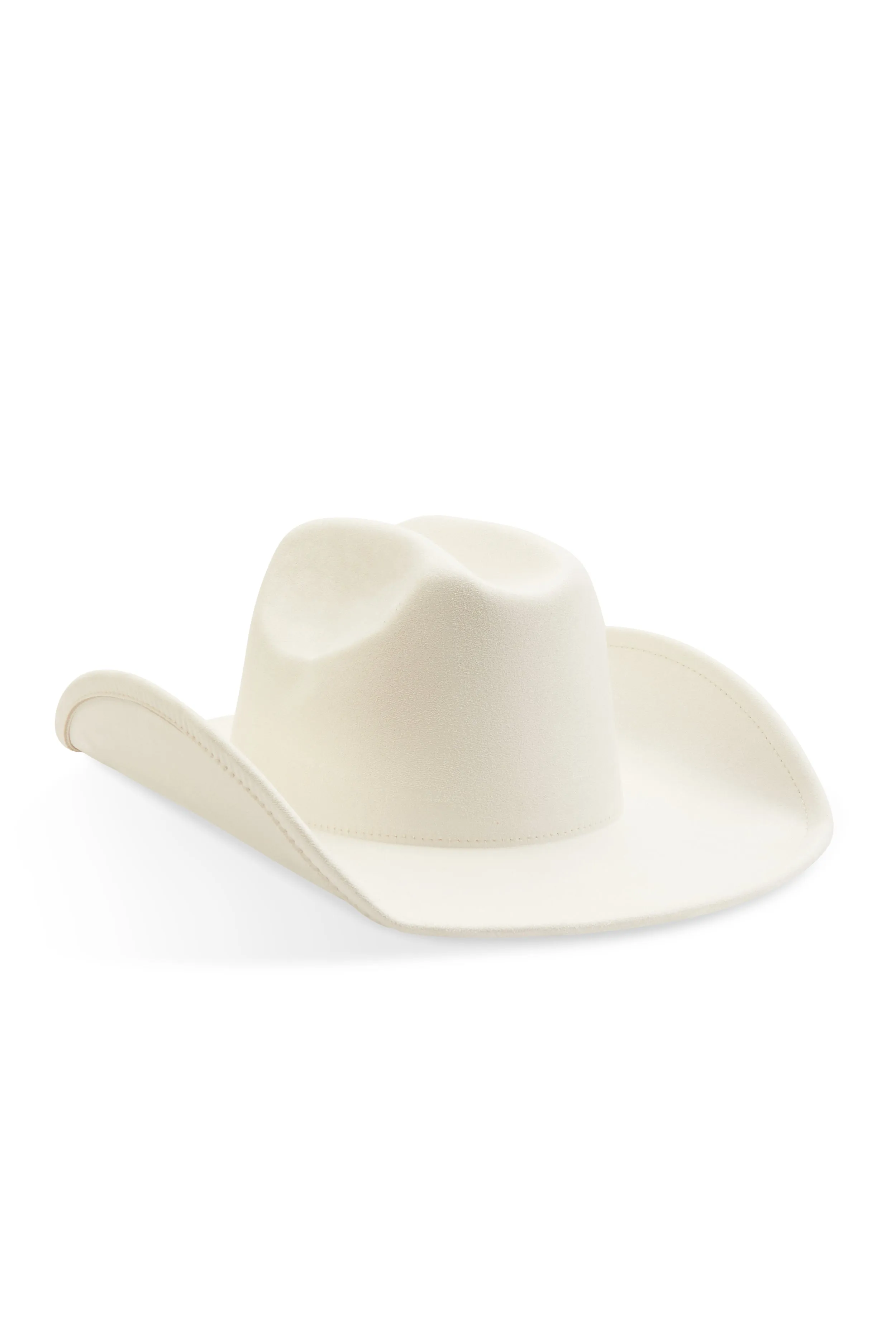 Basic Faux Suede Cowboy Hat