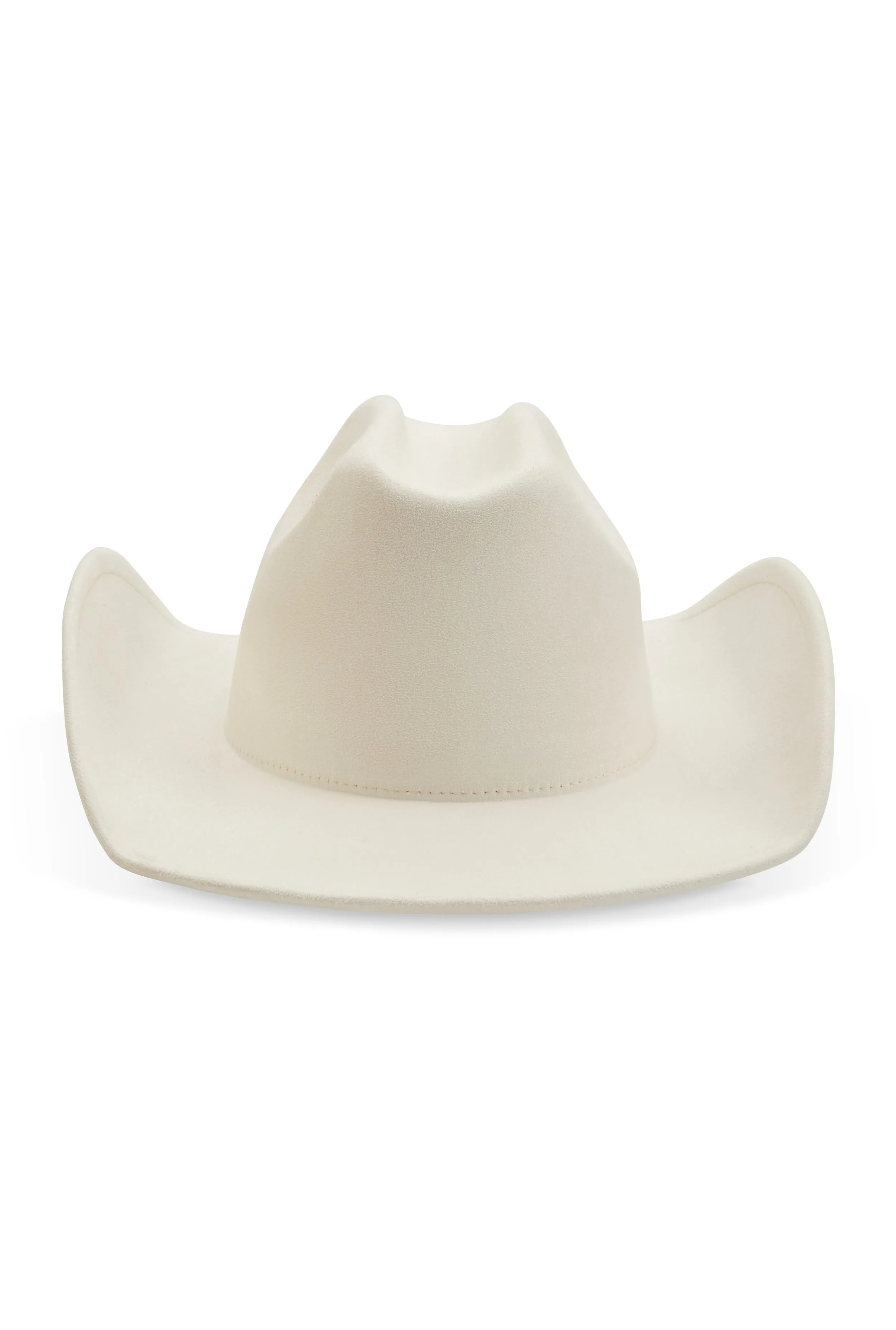 Basic Faux Suede Cowboy Hat
