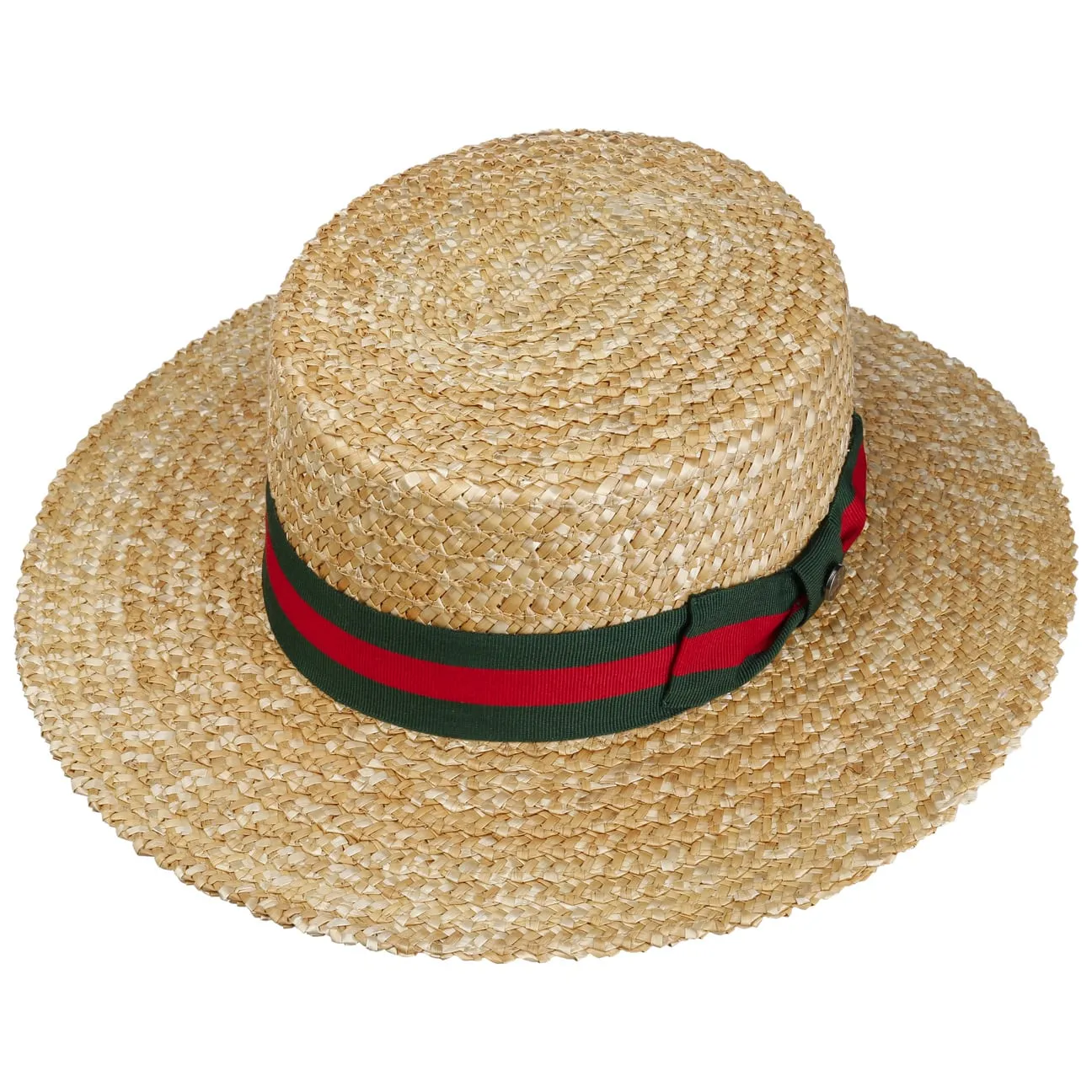 Boater Wheat Straw Hat by Lierys