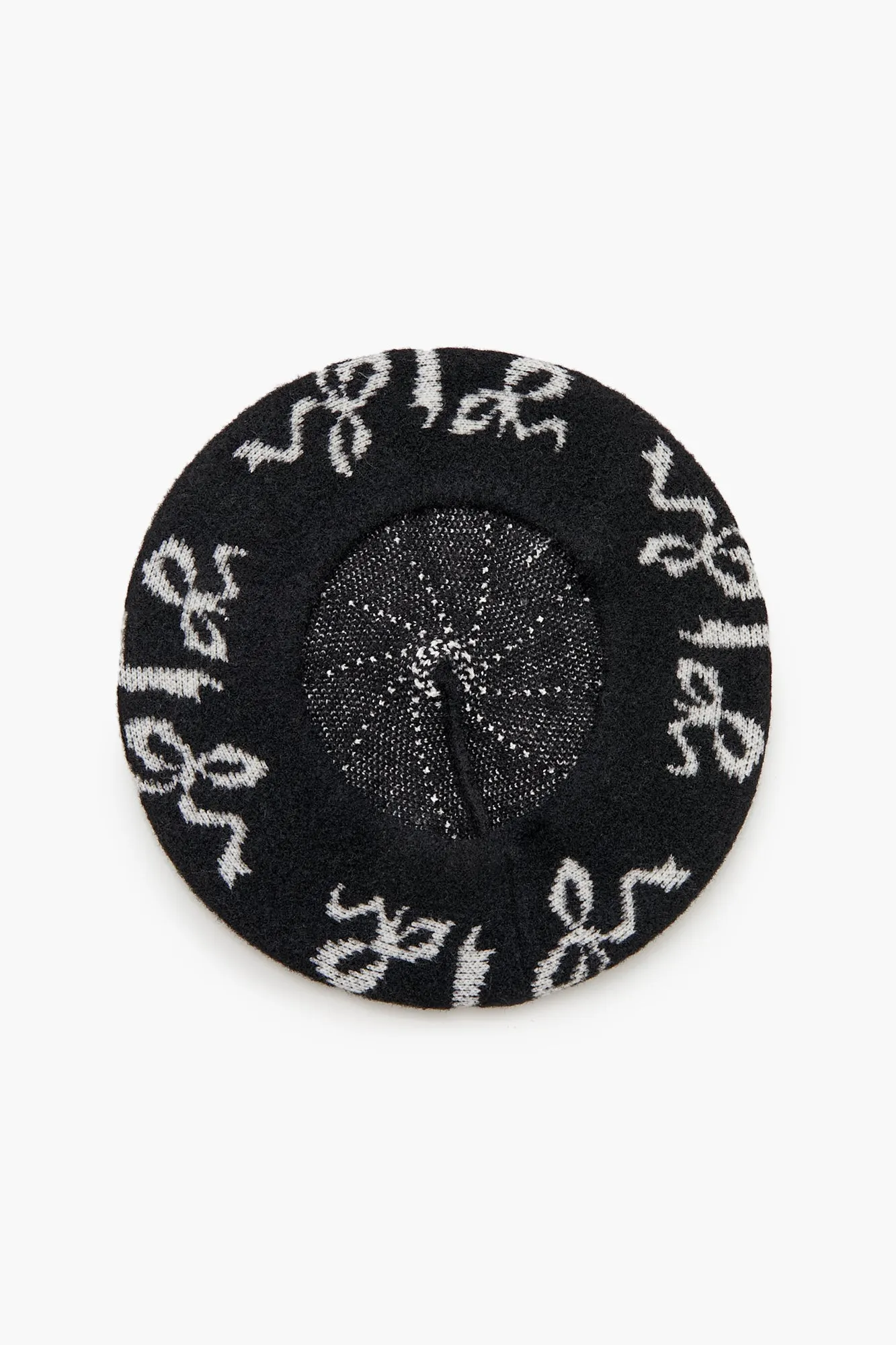 Bérêt avec motif de boucles