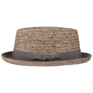 Burney Porkpie Raffia Straw Hat by Lierys
