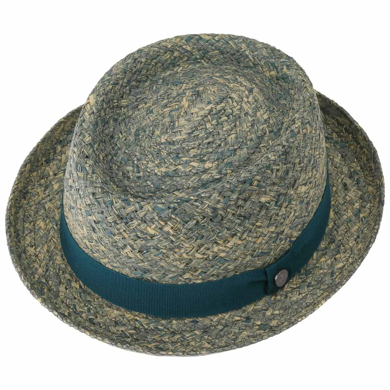 Burney Porkpie Raffia Straw Hat by Lierys