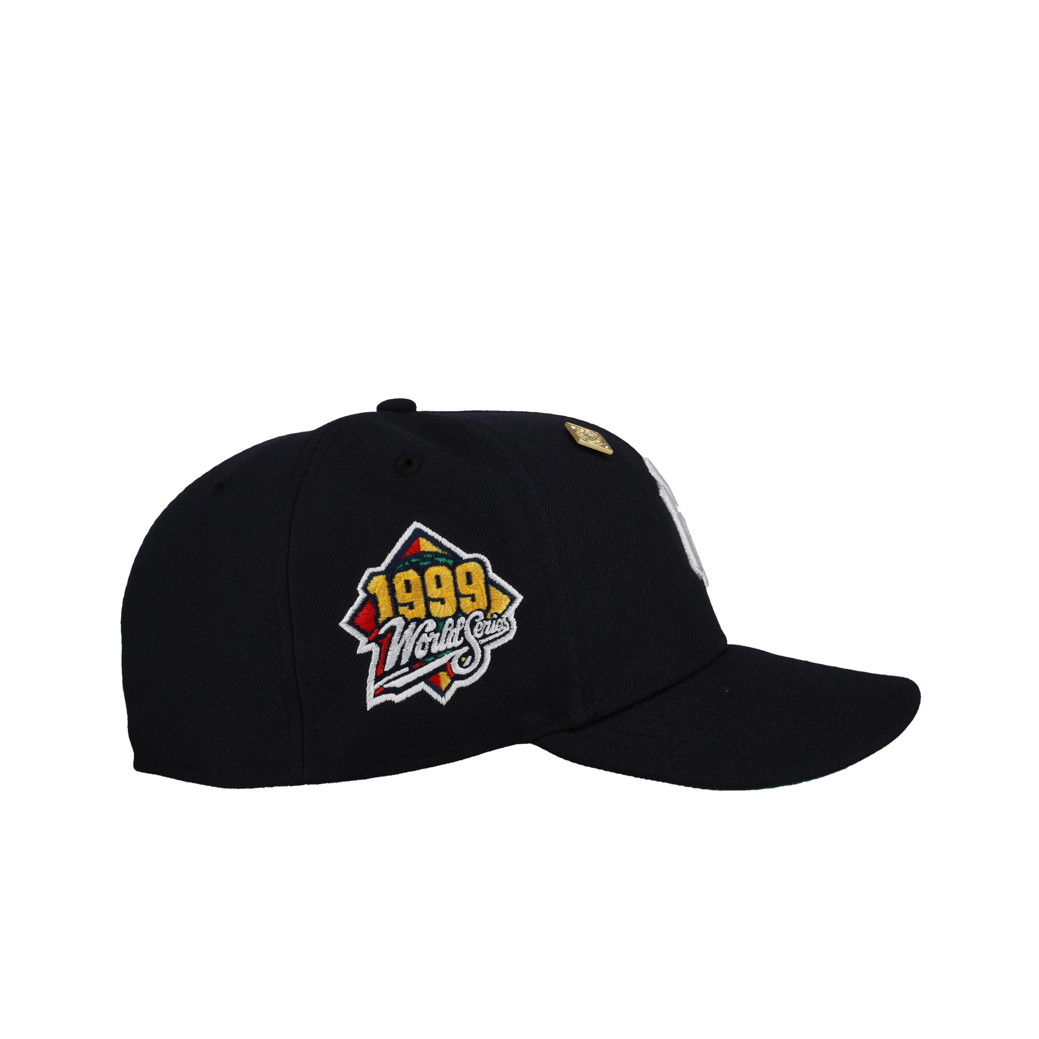 Capsule Hats -  New York Yankees Navy 1999 World Series Classic (GREEN BRIM) 59Fifty Fitted Hat