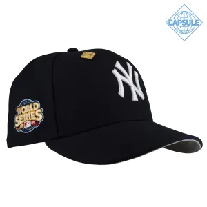 Capsule Hats -  New York Yankees Navy 2009 World Series Classic (GREY BRIM) 59Fifty Fitted Hat