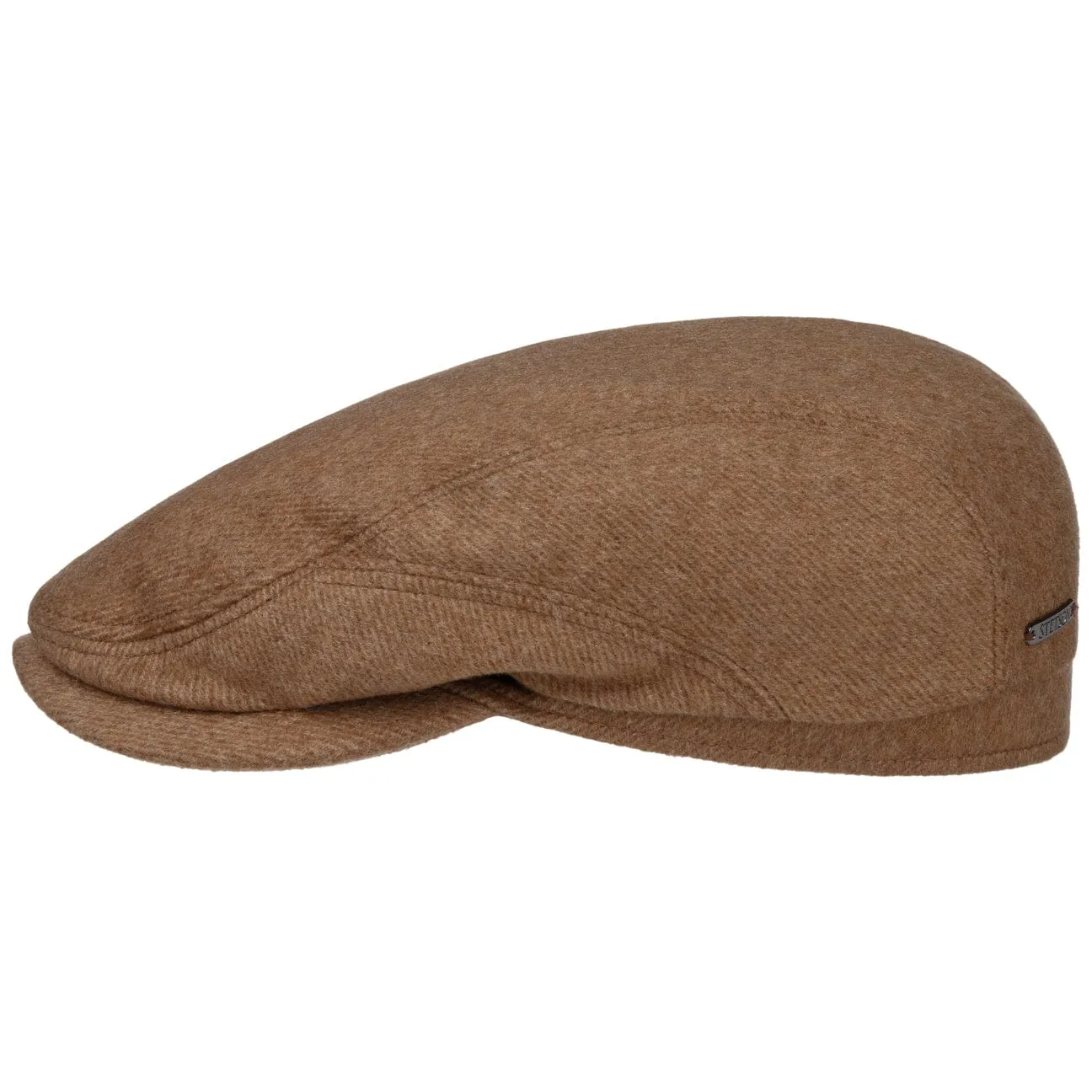 Cashmere Driver Flat Cap by Stetson