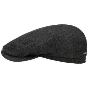 Cashmere Driver Flat Cap by Stetson