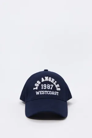 Casquette de baseball avec motif brodé City