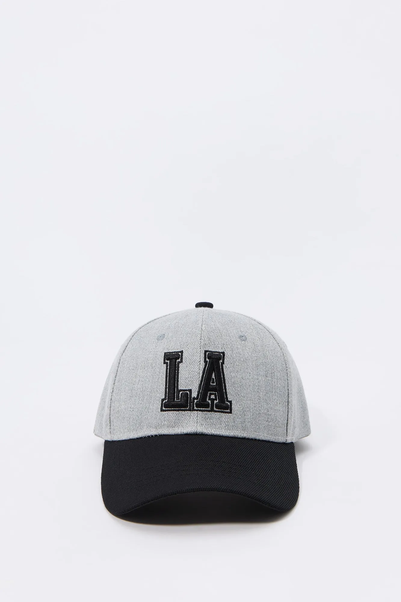 Casquette de baseball deux-tons avec motif brodé City