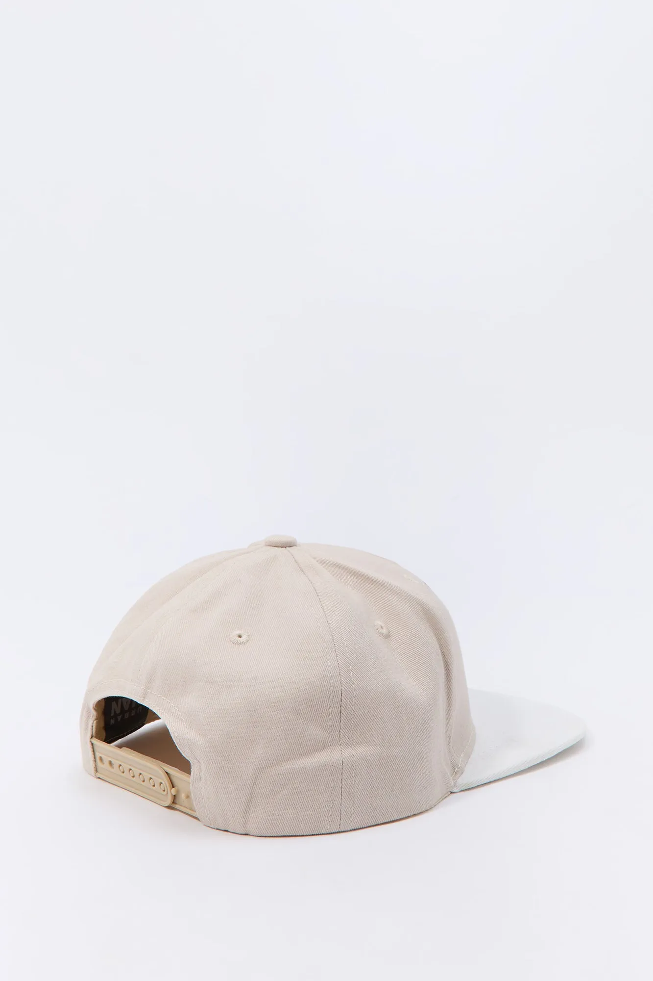Casquette réglable avec empiècement tissé Brooklyn deux-tons