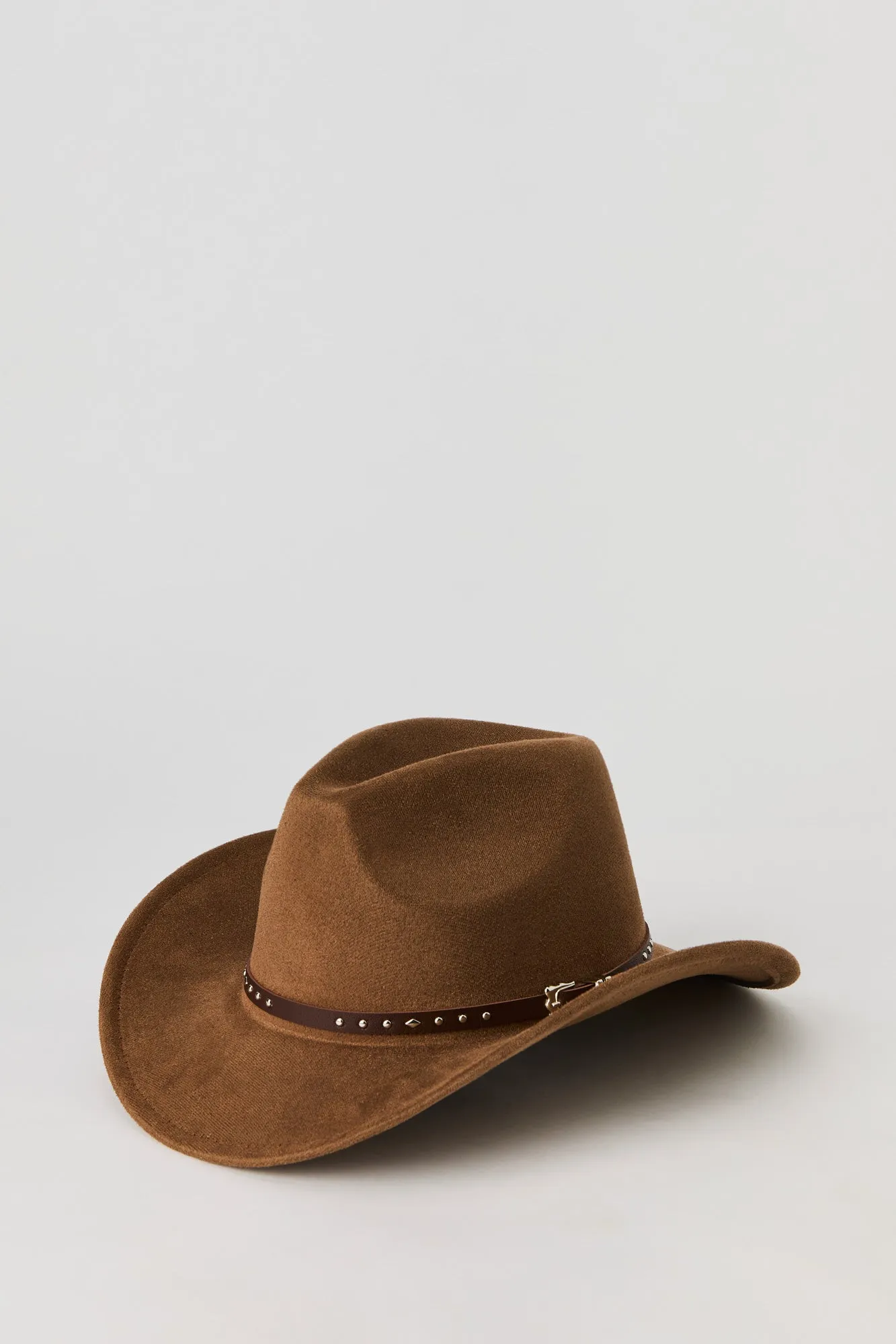 Chapeau de cowboy clouté avec boucle