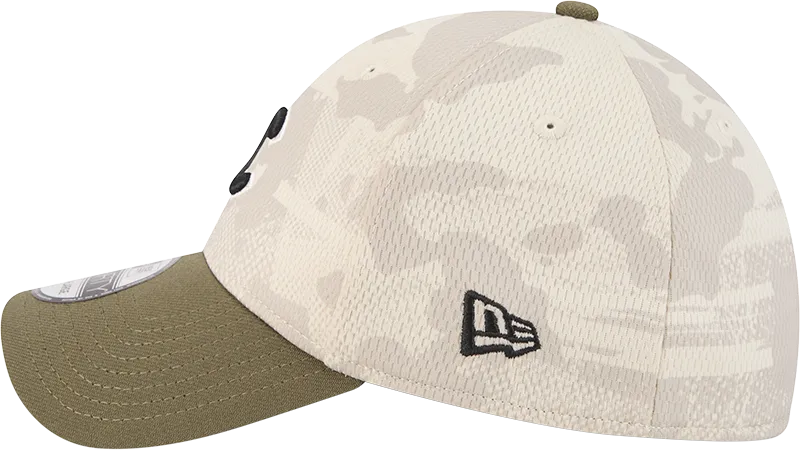 Chicago Cubs Camo 2025 Armed Forces Day New Era 39THIRTY Flex Hat