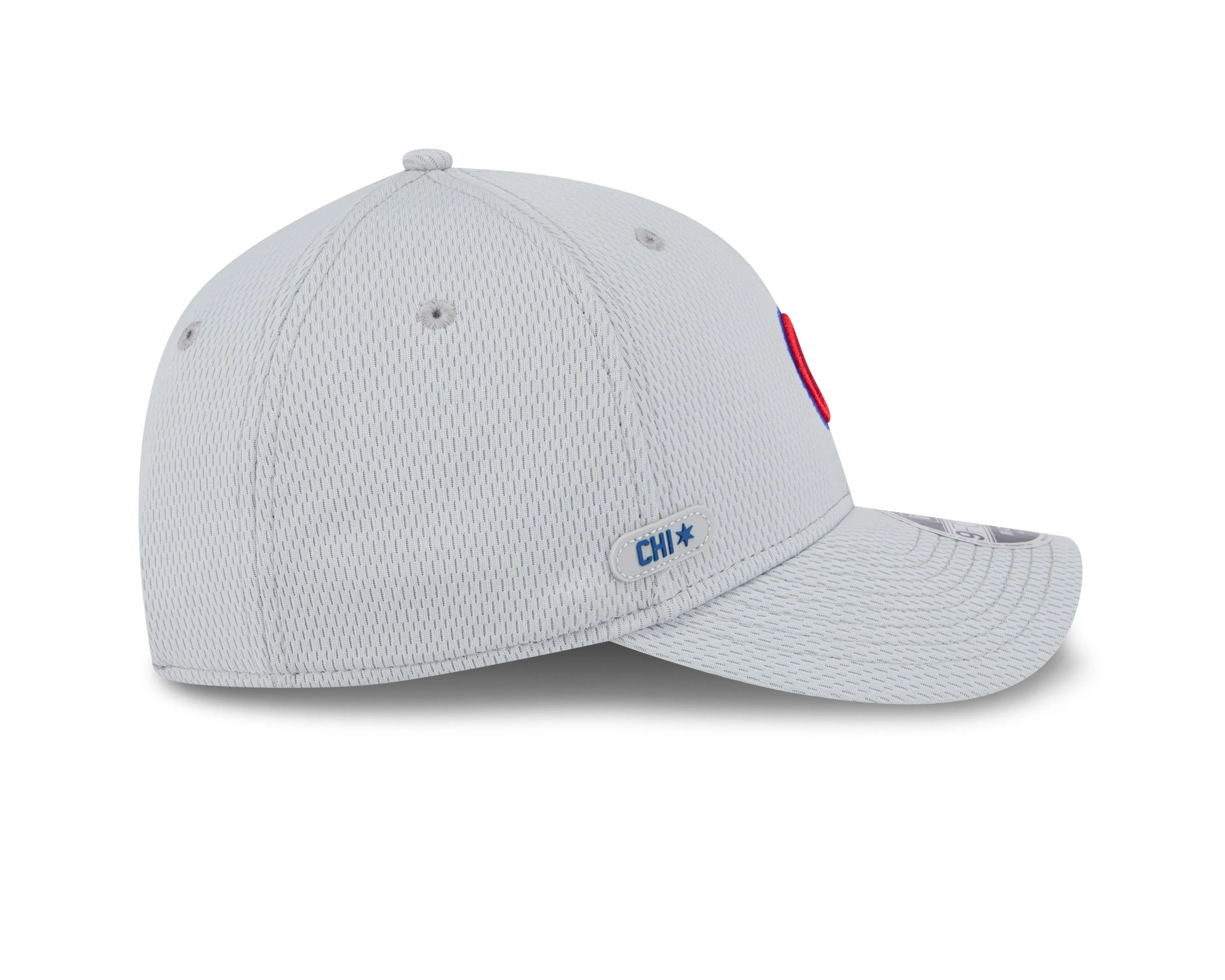 Chicago Cubs New Era Gray Clubhouse M-Crown 9FORTY Adjustable Hat