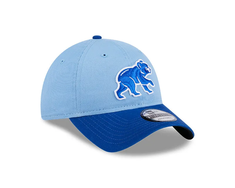 Chicago Cubs Walking Bear New Era Blue 9TWENTY Adjustable Hat