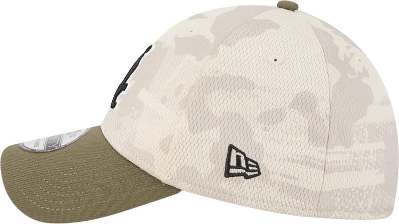 Chicago White Sox Camo 2025 Armed Forces Day New Era 39THIRTY Flex Hat