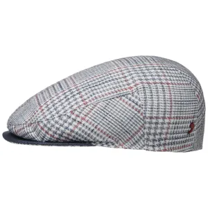 Colino Check Flat Cap by Alfonso D'Este