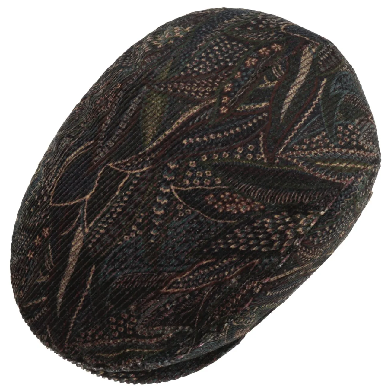 Corduroy Paisley Flat Cap Zechbauer by Mayser
