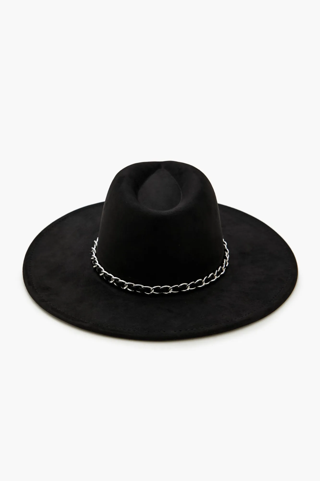Curb Chain-Trim Fedora