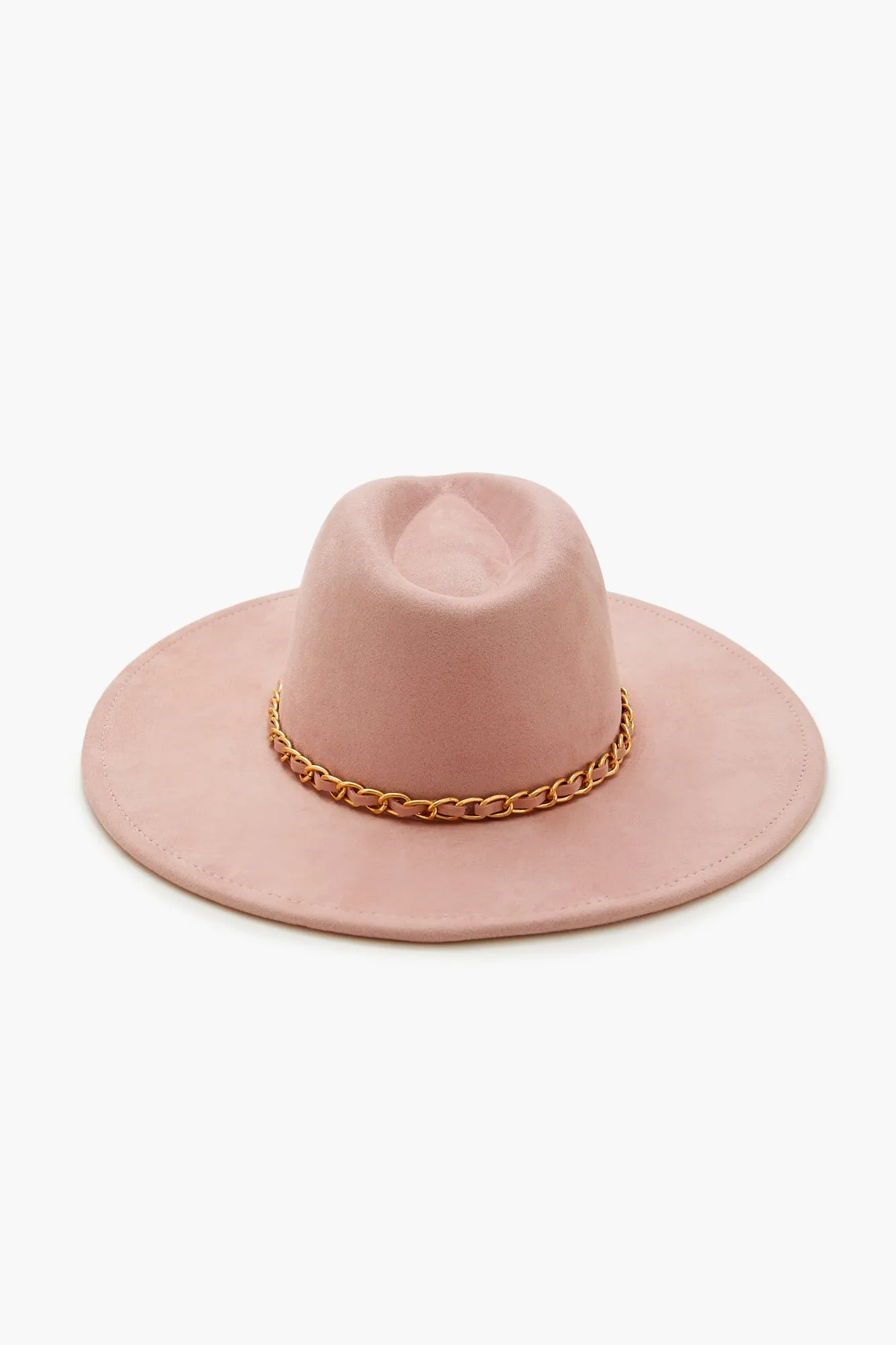 Curb Chain-Trim Fedora