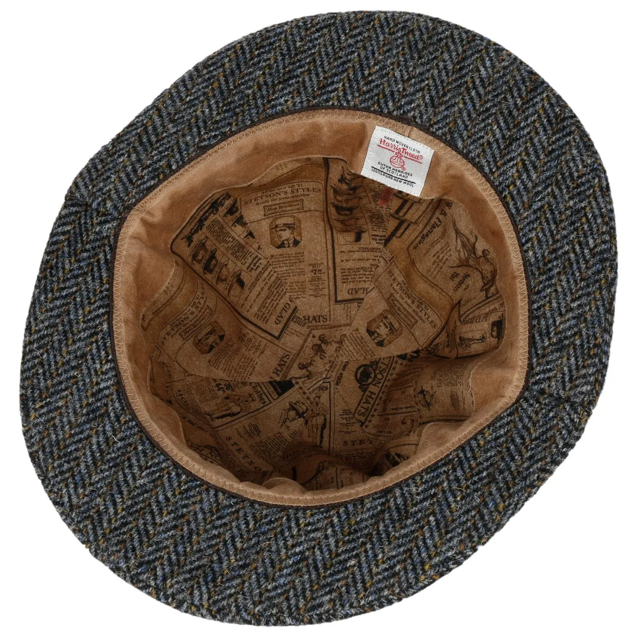Deerstalker Harris Tweed Wool Hat by Stetson