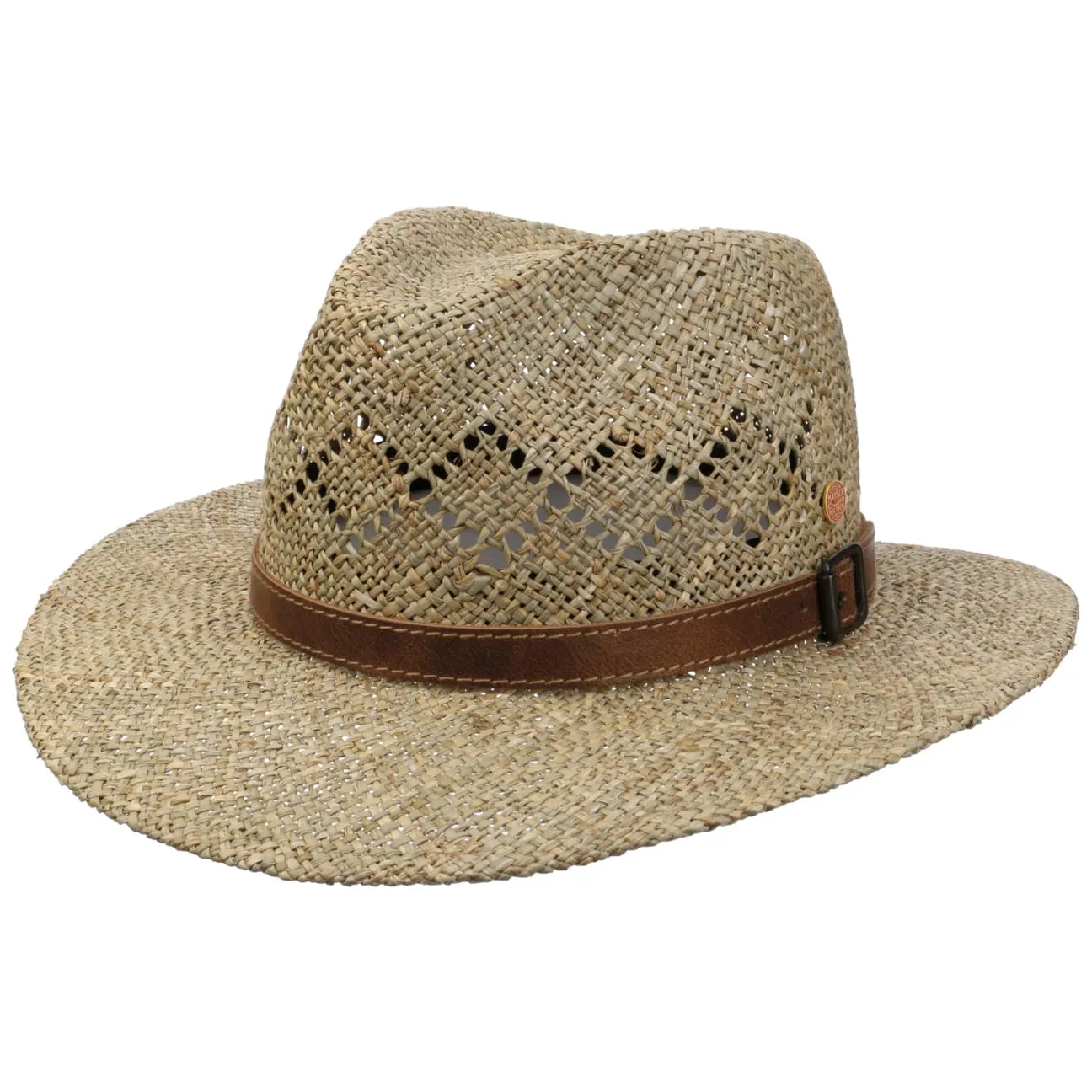 Desco Seagrass Hat with Leather Band by Mayser