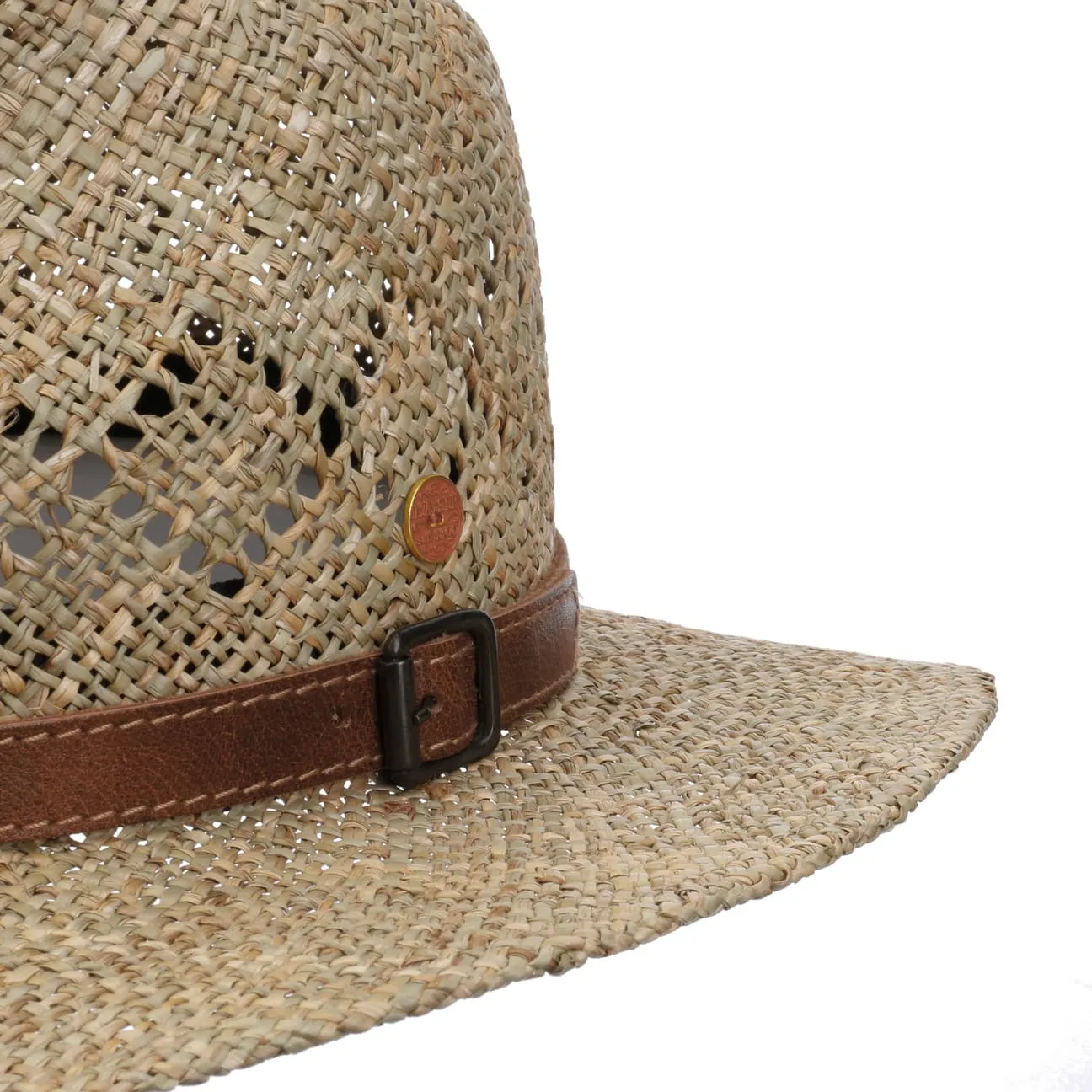 Desco Seagrass Hat with Leather Band by Mayser