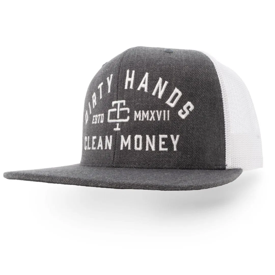 DHCM Meshback: Charcoal / White