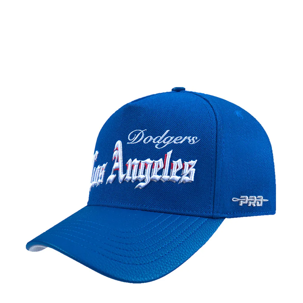 Dodgers Greetings Wool Blend Pro Pinch Strapback