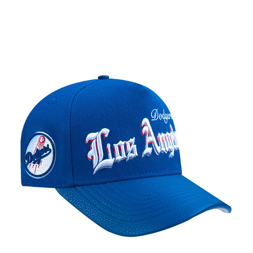 Dodgers Greetings Wool Blend Pro Pinch Strapback