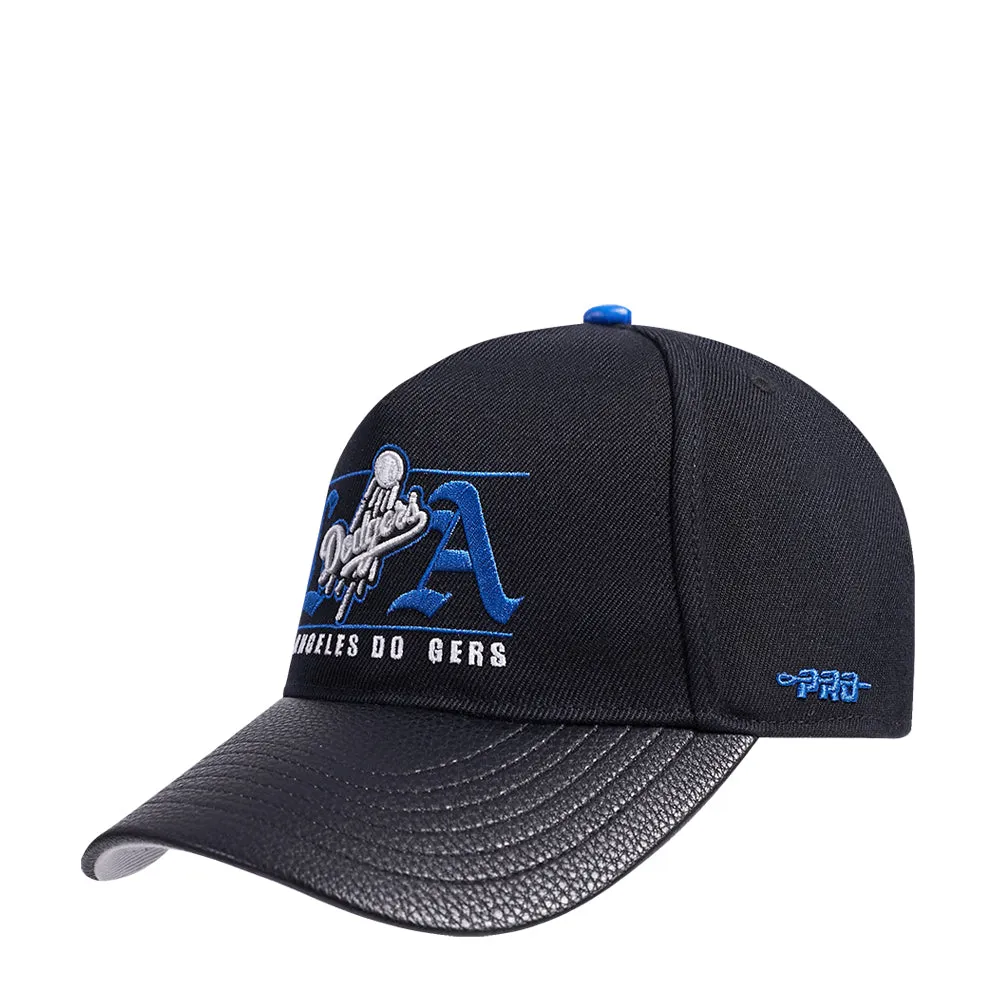 Dodgers Loyalty Triple Front Pinch Front Strapback