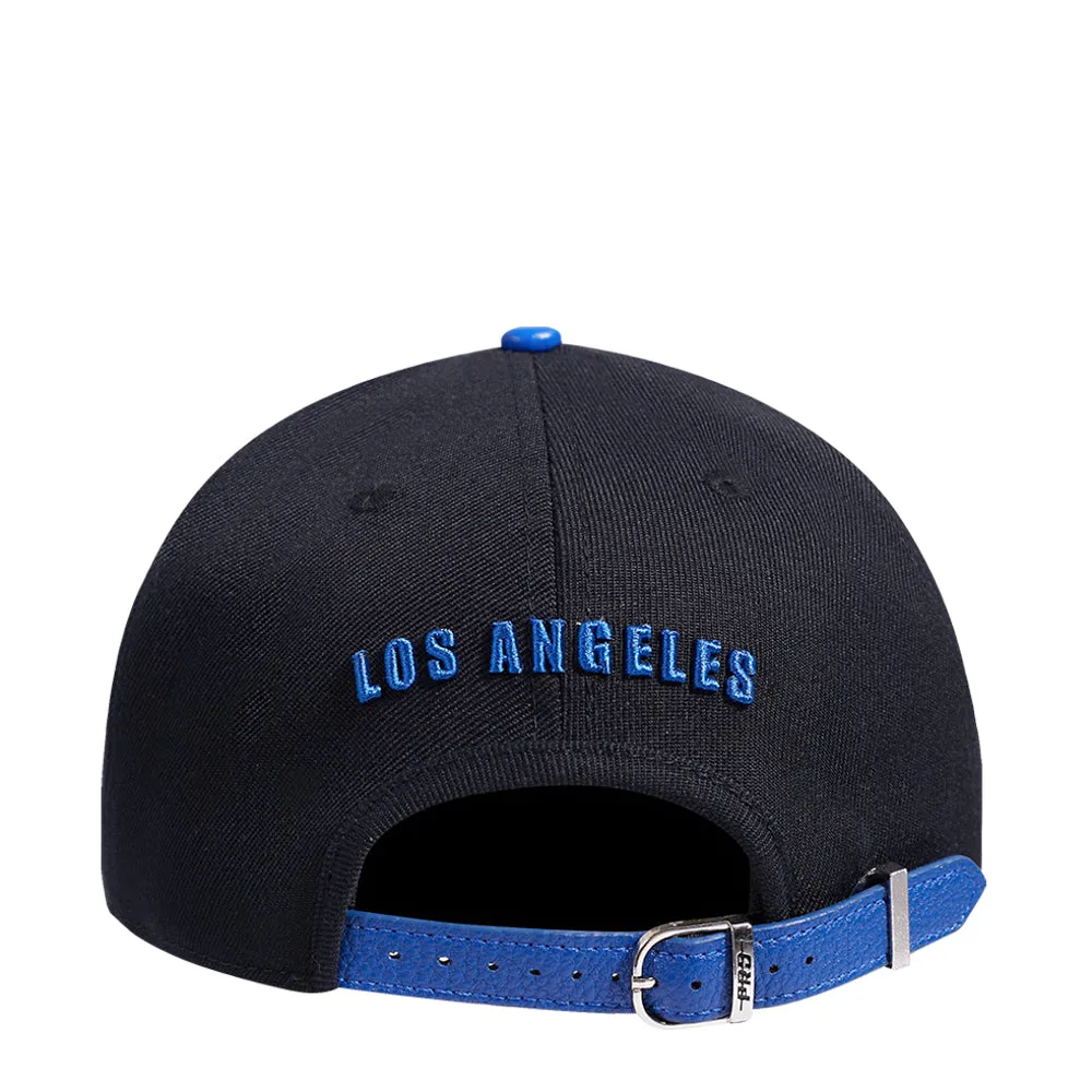 Dodgers Loyalty Triple Front Pinch Front Strapback