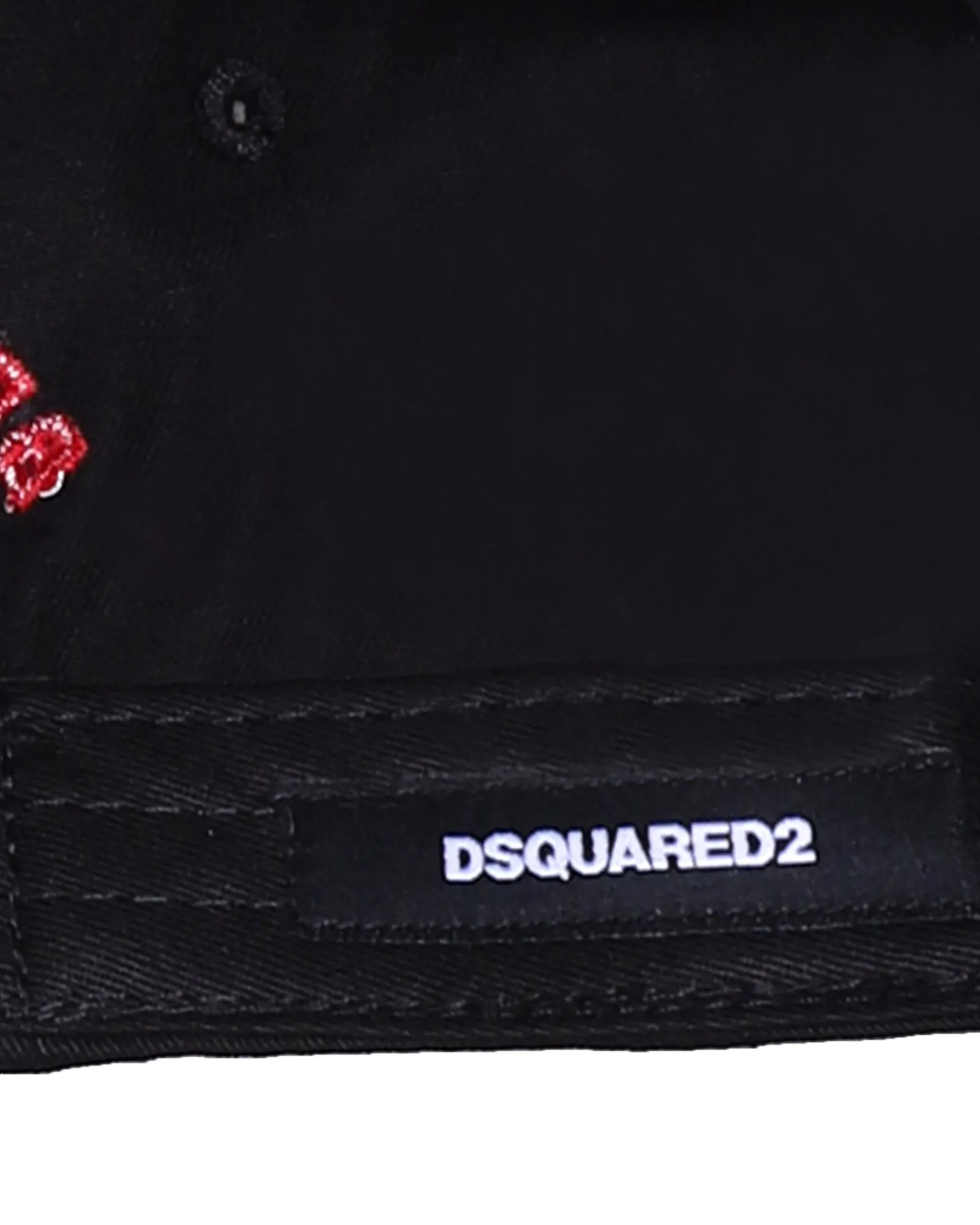 Dsquared 2 Logo Patch Distressed Cap