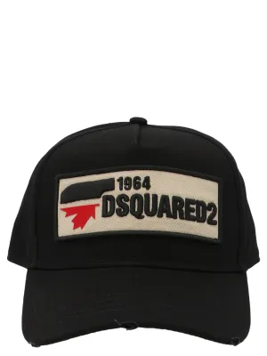 Dsquared2 Logo Embroidered Baseball Cap