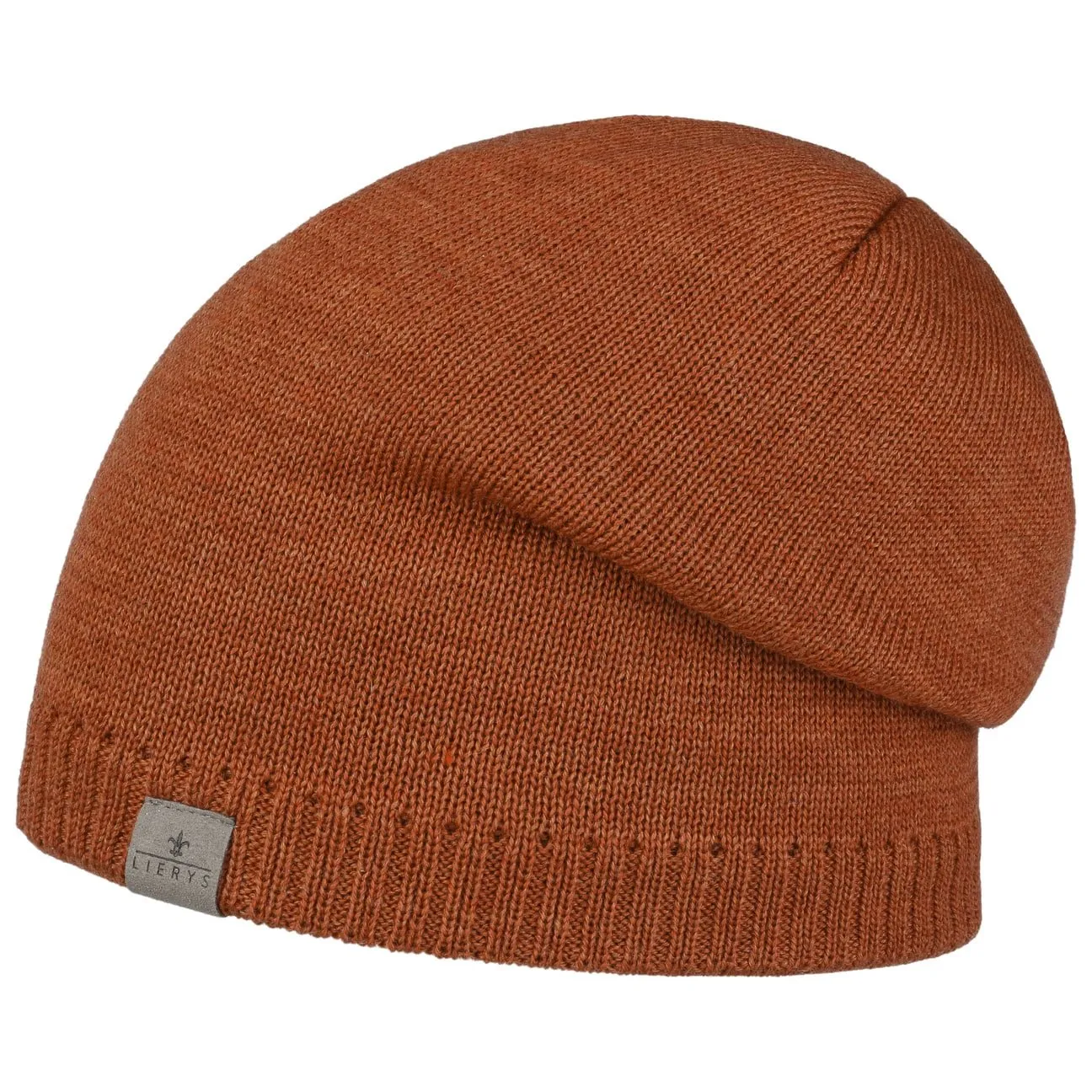 Fine Merino Classic Oversize Beanie Hat by Lierys