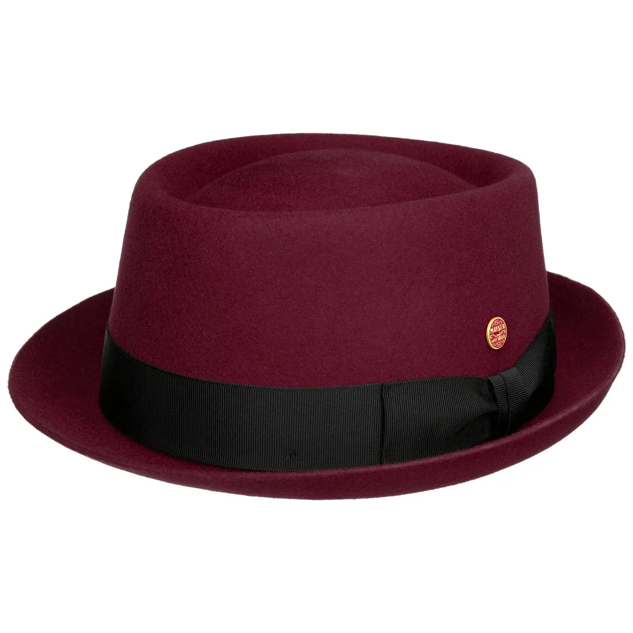 Gareth Soft Wool Pork Pie Hat by Mayser